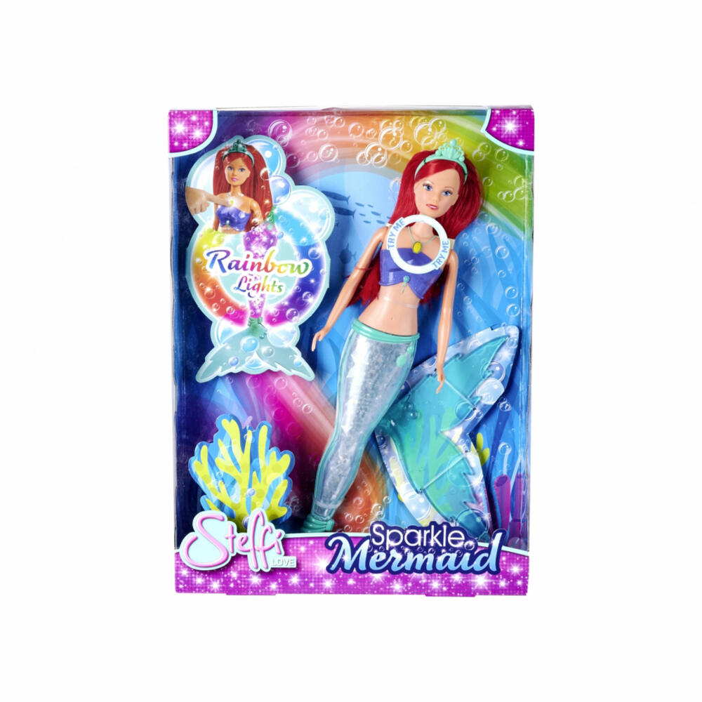 Simba Steffi LOVE Sparkle Mermaid, Puppe, Modepuppe, Ankleidepuppe, Meerjungfrau, 105733656