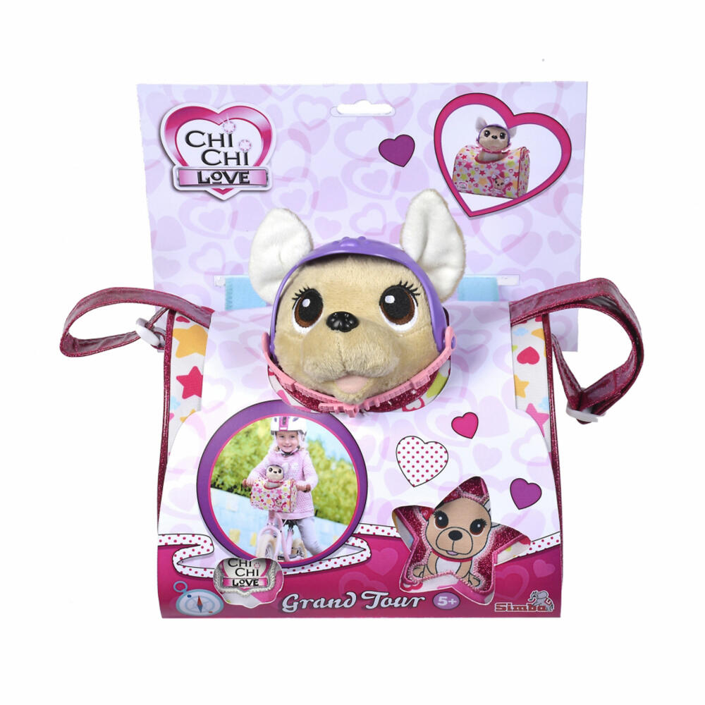 Simba ChiChi Love Grand Tour, plush dog, cuddly toy, dog, stuffed toy, Chihuahua, 105890036