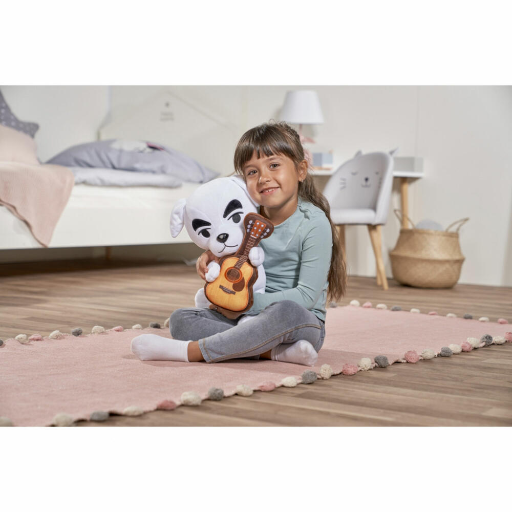 Simba Animal Crossing KK Slider, plush figure, plush toy, cuddly toy, stuffed toy, 40 cm, 109231007