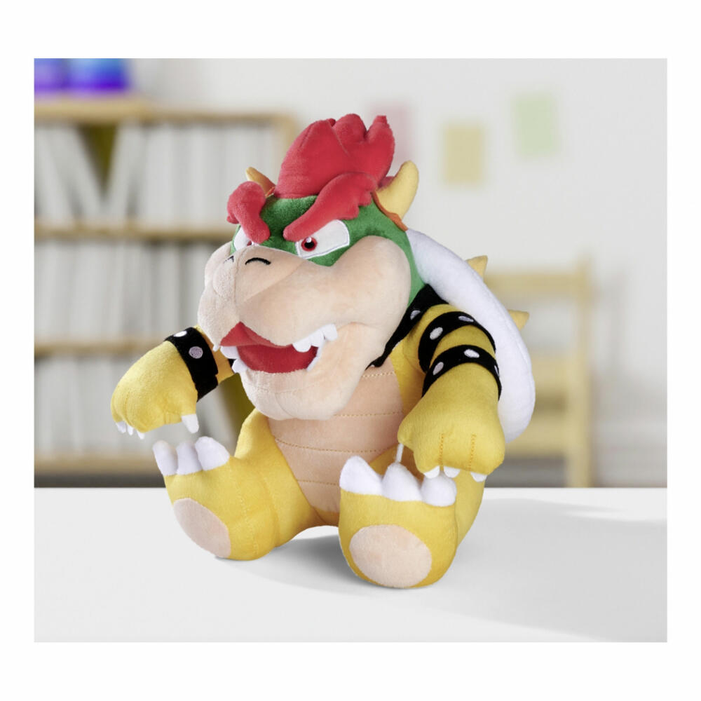 Simba Super Mario Bowser Plush, Plush Figure, Cuddly Toy, Stuffed Toy, Fabric Figure, Plush Toy, 27 cm, 109231532