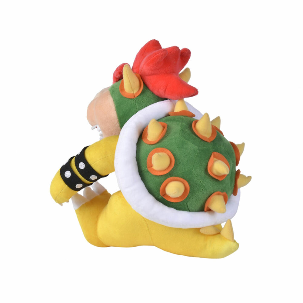 Simba Super Mario Bowser Plush, Plush Figure, Cuddly Toy, Stuffed Toy, Fabric Figure, Plush Toy, 27 cm, 109231532