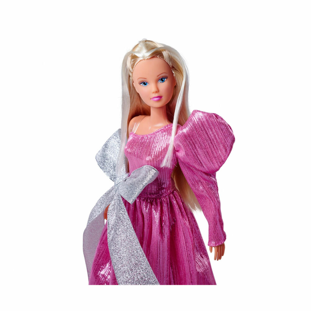 Simba Steffi LOVE Bow Mazing, Puppe, Modepuppe, Ankleidepuppe, mit Kleid, 105733639