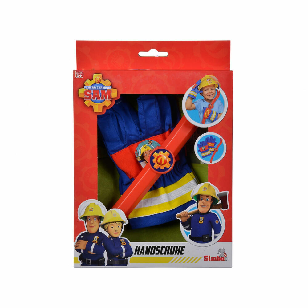 Simba Fireman Sam Firefighter Gloves, Firefighting Equipment, Equipment, Children, 109252475