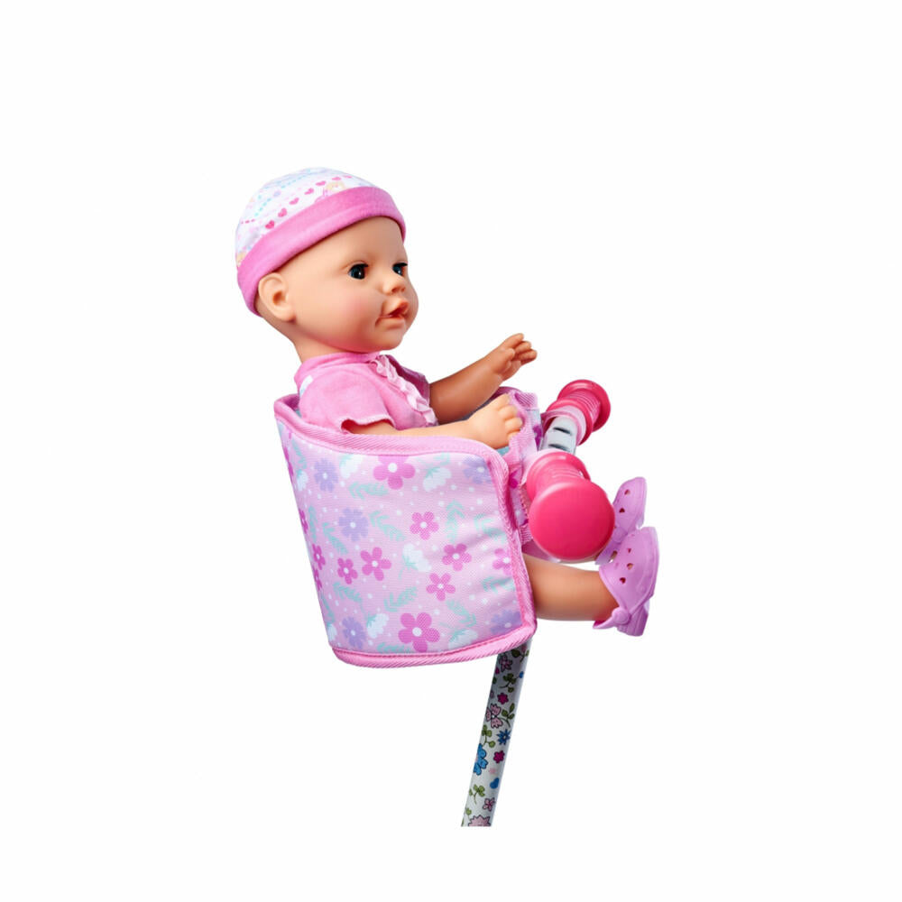 Simba New Born Baby Bicycle Seat with Belt, Bicycle Seat, Doll Accessories, Doll Accessories, 105560018