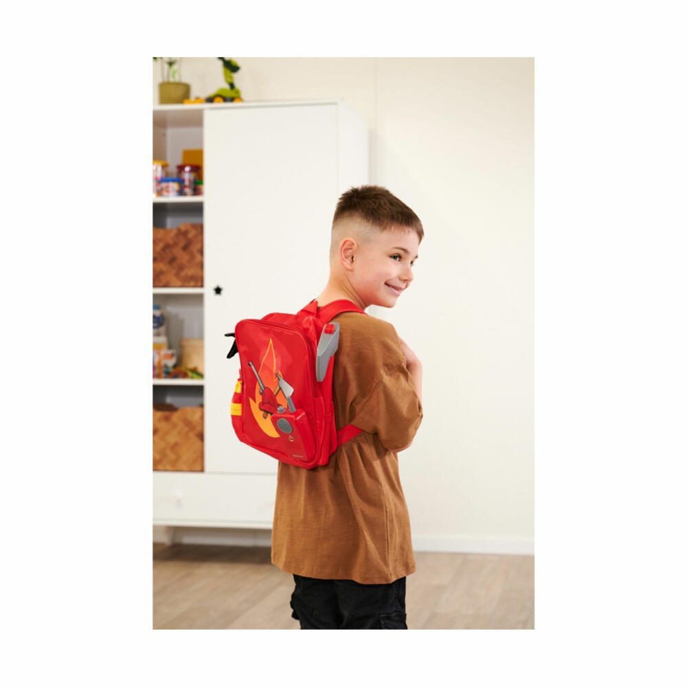 Simba Fire Brigade Backpack Set, Fire Brigade Equipment, Equipment, Toys, Children, 108101014