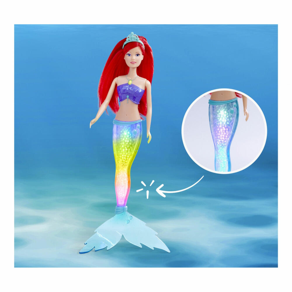 Simba Steffi LOVE Sparkle Mermaid, Puppe, Modepuppe, Ankleidepuppe, Meerjungfrau, 105733656