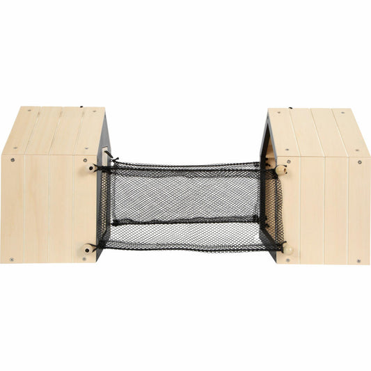 Legler Small Foot Hasenstall mit Auslauf, Spielzeug, mit Plüschhase, ab 3 Jahren, 12399