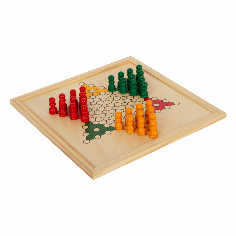 Legler Spielesammlung 7 Klassiker, Brettspiele, Gesellschaftsspiele, Holz, ab 6 Jahren, 12322