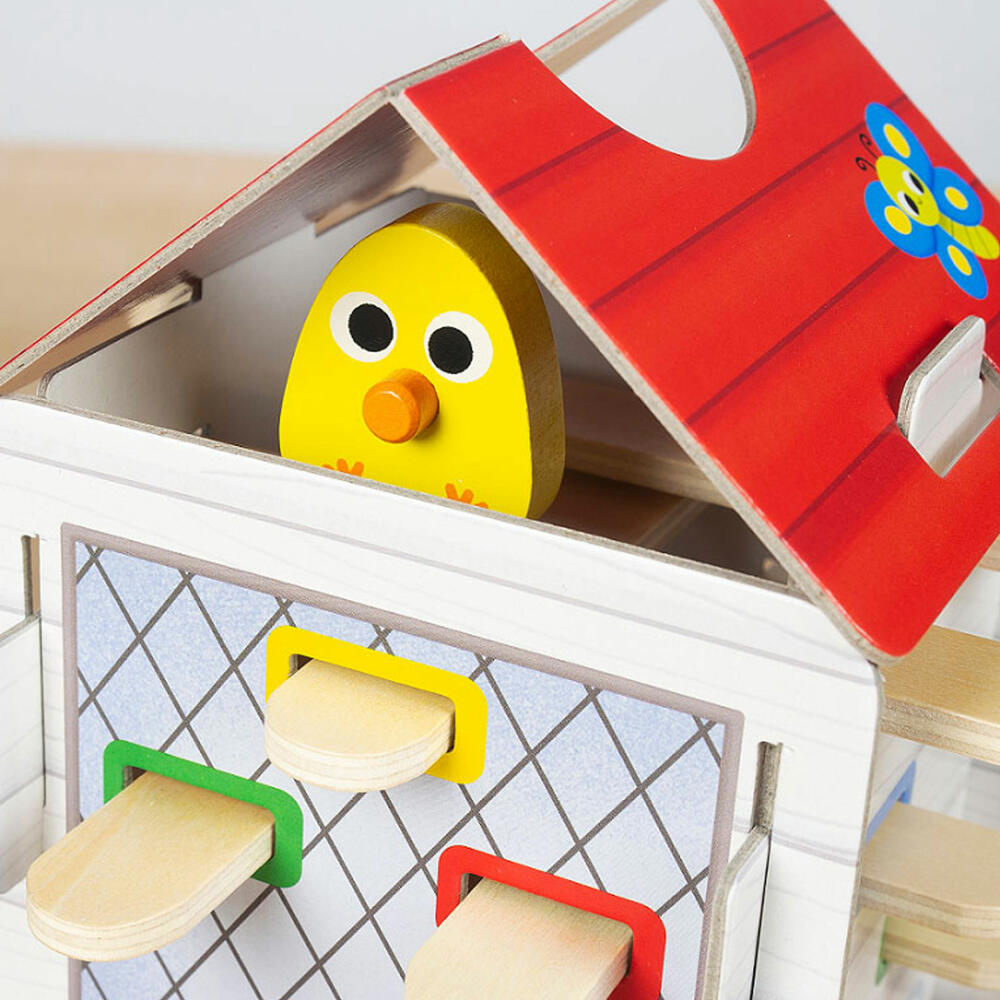 Jumbo Games GOULA Happy Chicks Happy Chicken, Children's Game, Family Game, Children's Game, 53170