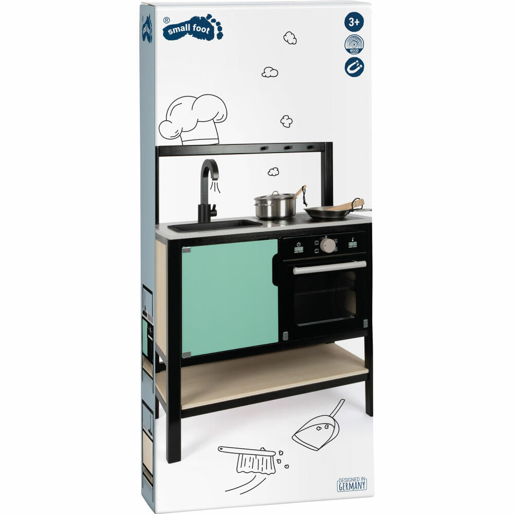 Legler Small Foot Kinderküche Industrial, Spielküche 7-tlg., ab 3 Jahren, 12433