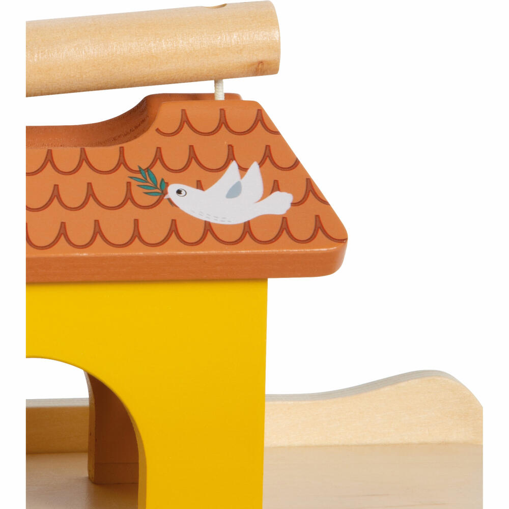 Legler Small Foot Steckspiel Arche Noah Safari, 16 Teile, ab 12 Monaten, 12456