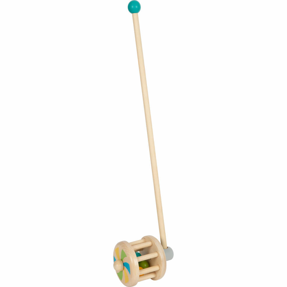 Legler Small Foot Schiebespielzeug Rassel, Rollrassel, ab 12 Monaten, 12341