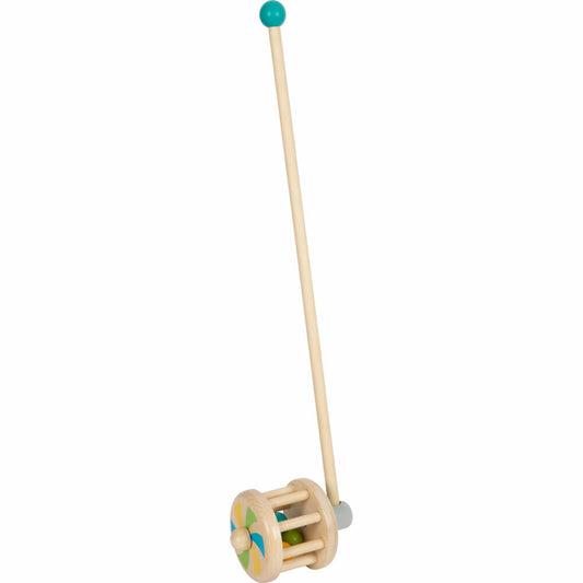 Legler Small Foot Schiebespielzeug Rassel, Rollrassel, ab 12 Monaten, 12341