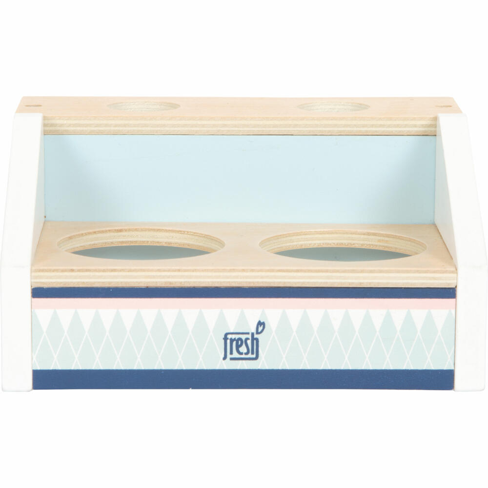 Legler Small Foot ice cream counter compact fresh, shop accessories, 6 pcs., from 3 years, 12416