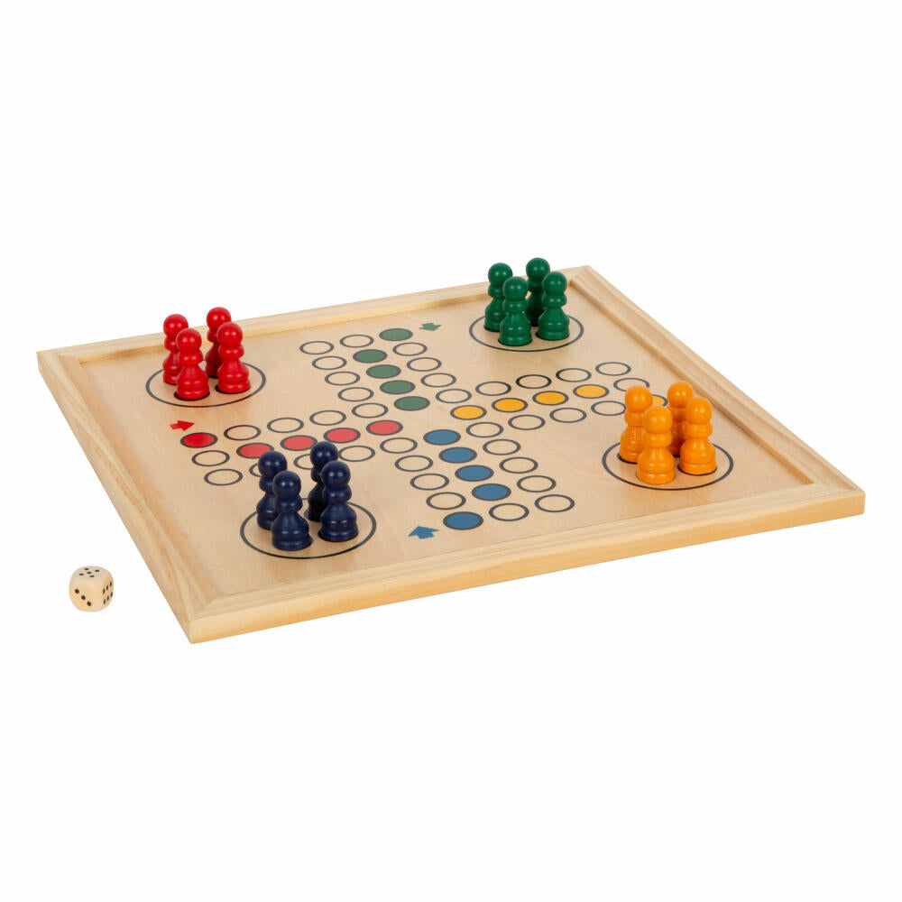 Legler Spielesammlung 7 Klassiker, Brettspiele, Gesellschaftsspiele, Holz, ab 6 Jahren, 12322