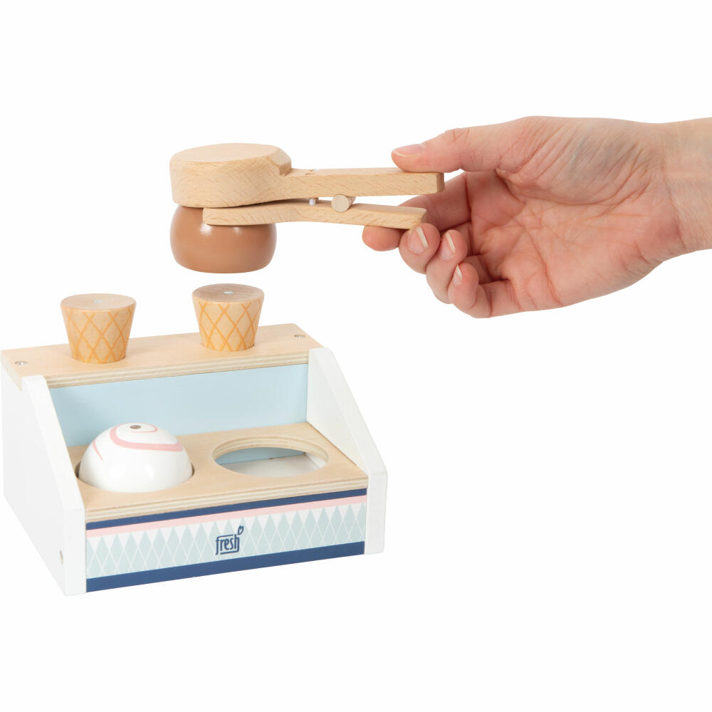 Legler Small Foot ice cream counter compact fresh, shop accessories, 6 pcs., from 3 years, 12416