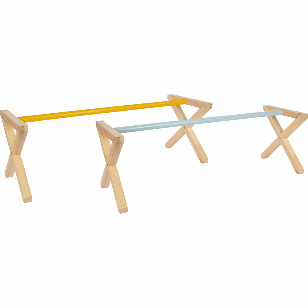 Legler Small Foot Cavaletti obstacle set for children, running hurdles, from 3 years, 12397