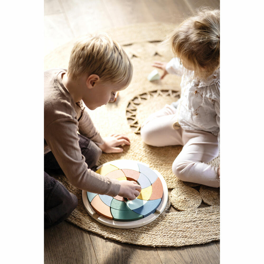 Legler Small Foot Color Puzzle Safari, Puzzle Game, 25 Pieces, from 3 Years, 12457