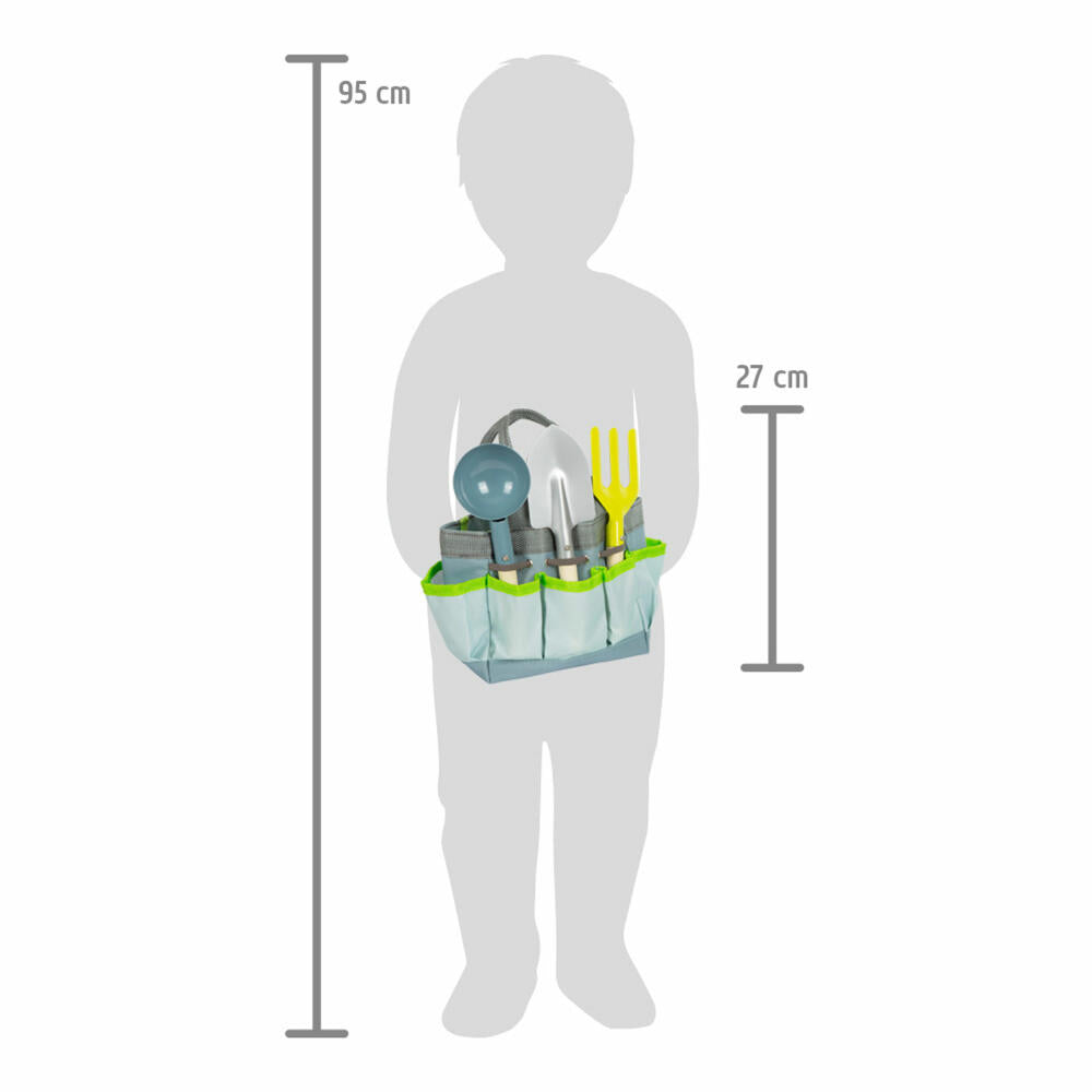 Legler Small Foot garden bag with garden tools, 8 pcs., from 3 years, 12388