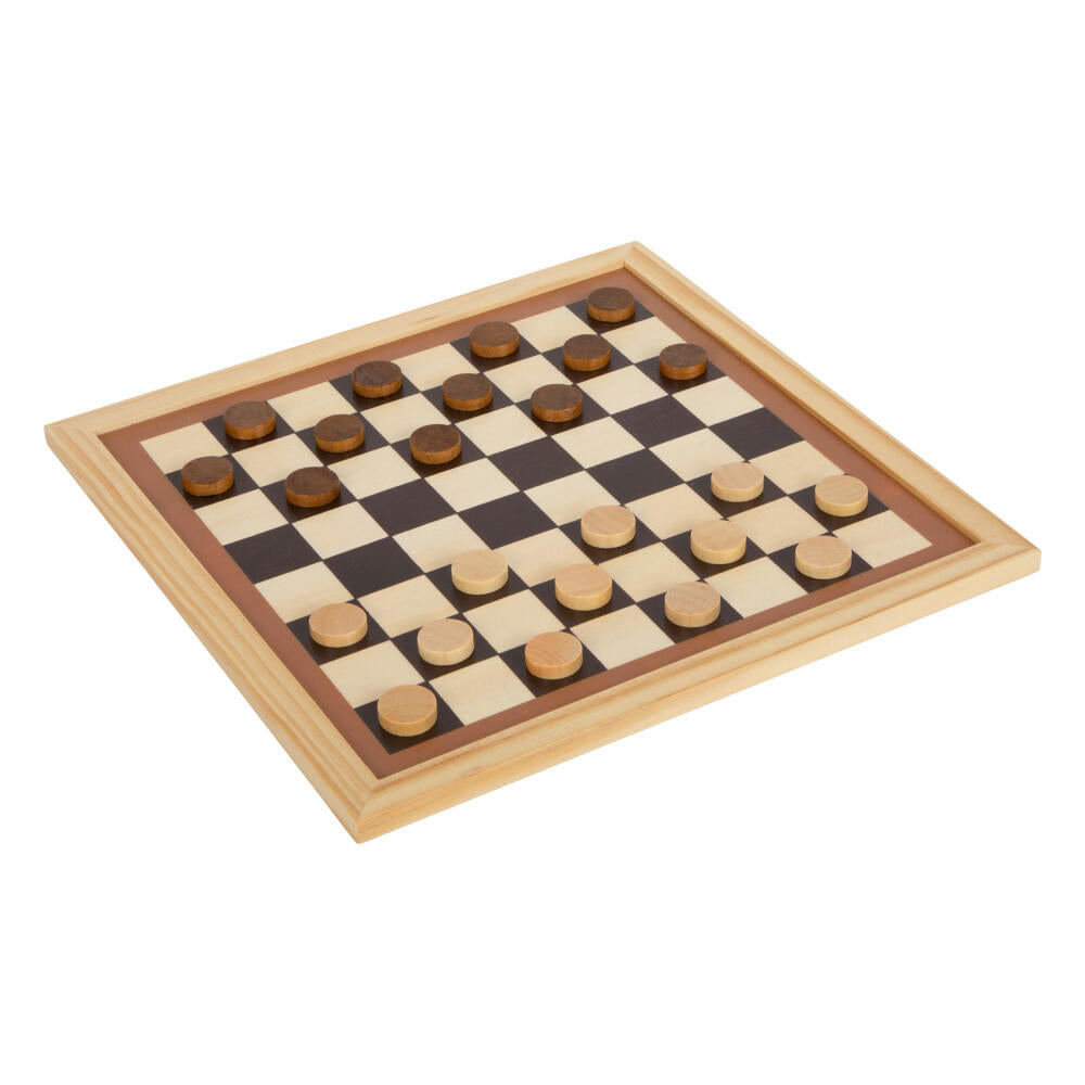 Legler Spielesammlung 7 Klassiker, Brettspiele, Gesellschaftsspiele, Holz, ab 6 Jahren, 12322