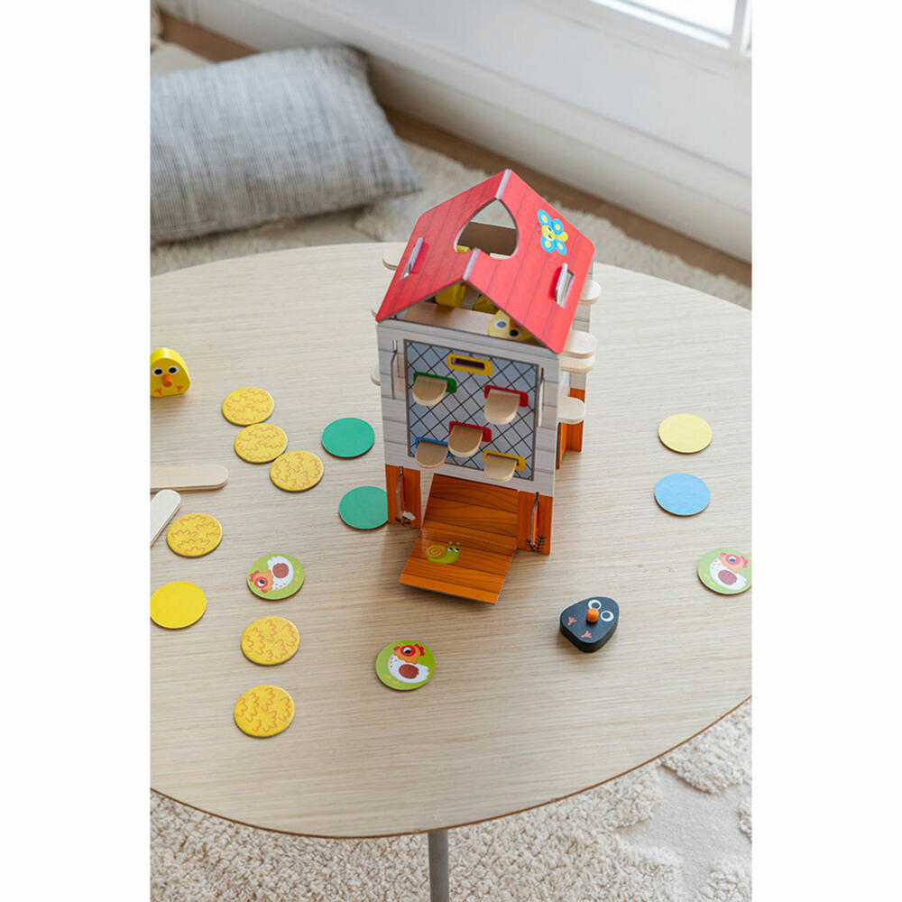 Jumbo Games GOULA Happy Chicks Happy Chicken, Children's Game, Family Game, Children's Game, 53170