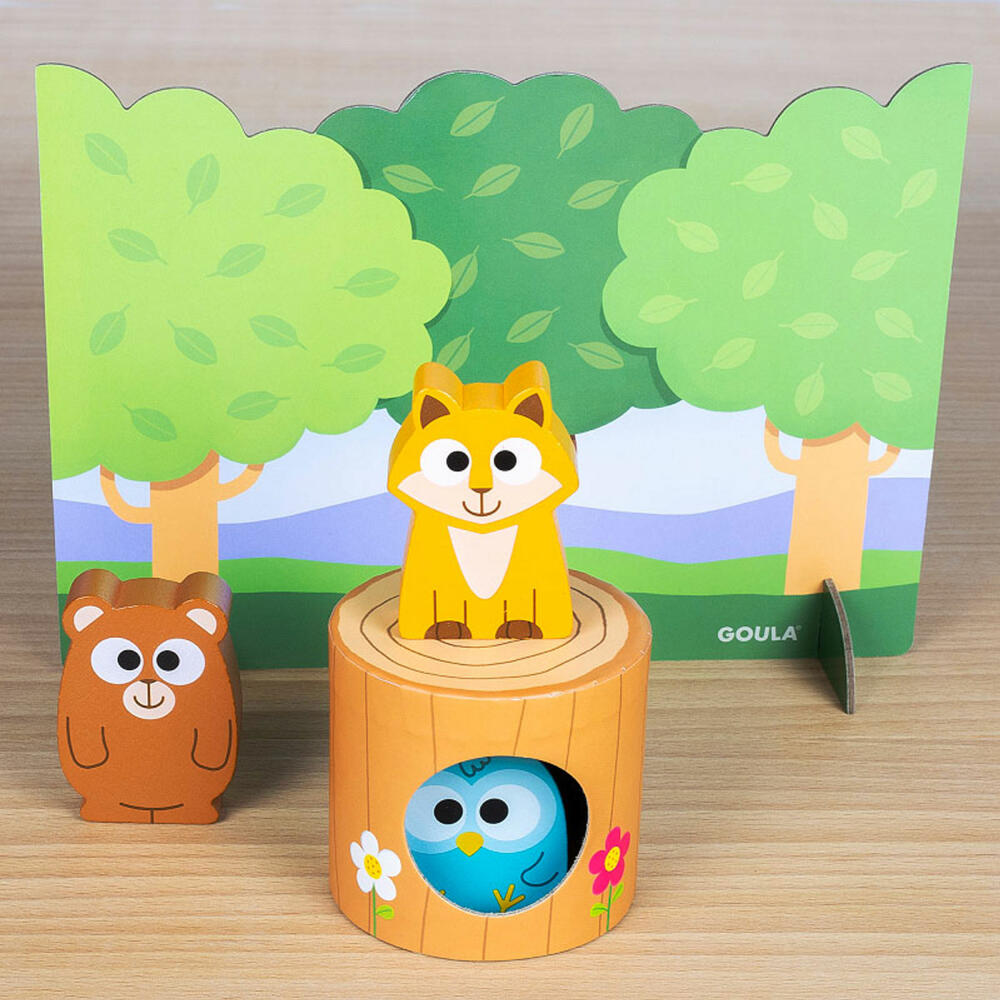 Jumbo Games GOULA Memo Game, Memo Game, Children's Game, Children's Game, Wooden Toy, Toy, 53171