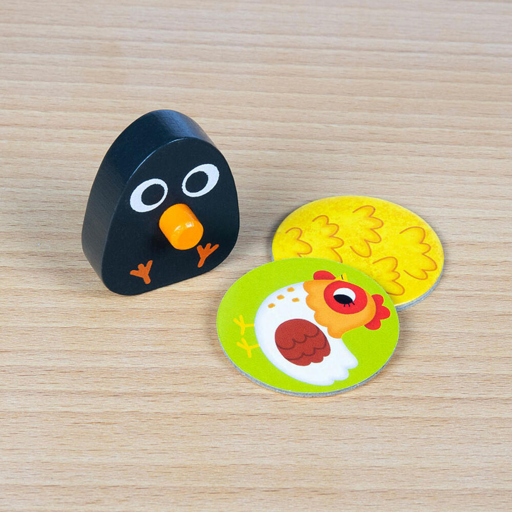 Jumbo Games GOULA Happy Chicks Happy Chicken, Children's Game, Family Game, Children's Game, 53170