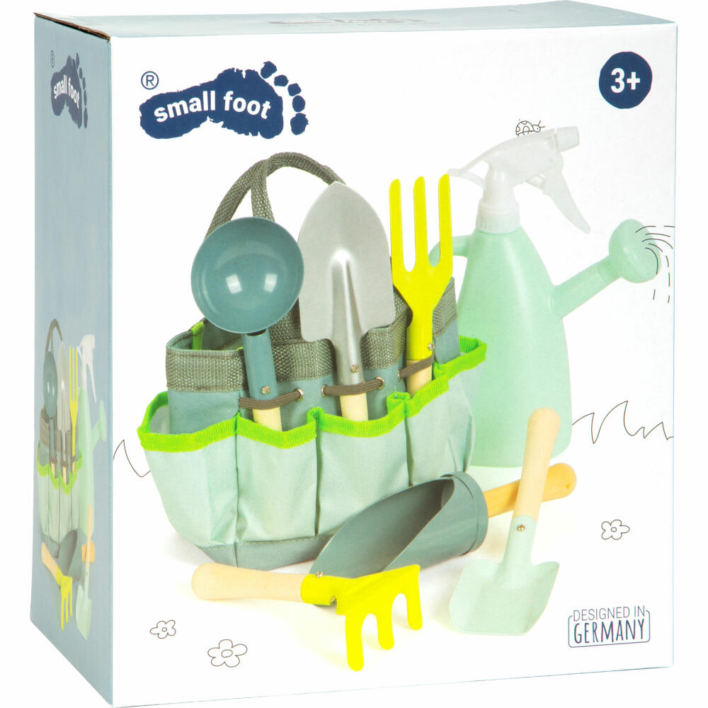 Legler Small Foot garden bag with garden tools, 8 pcs., from 3 years, 12388