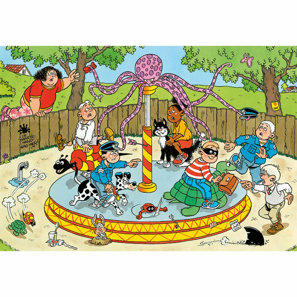 Jumbo Spiele Jan van Haasteren Junior - Karussell, Kinderpuzzle, Kinder Puzzle, Legespiel, 240 Teile, 20079