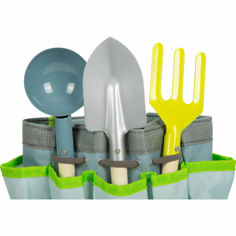 Legler Small Foot garden bag with garden tools, 8 pcs., from 3 years, 12388