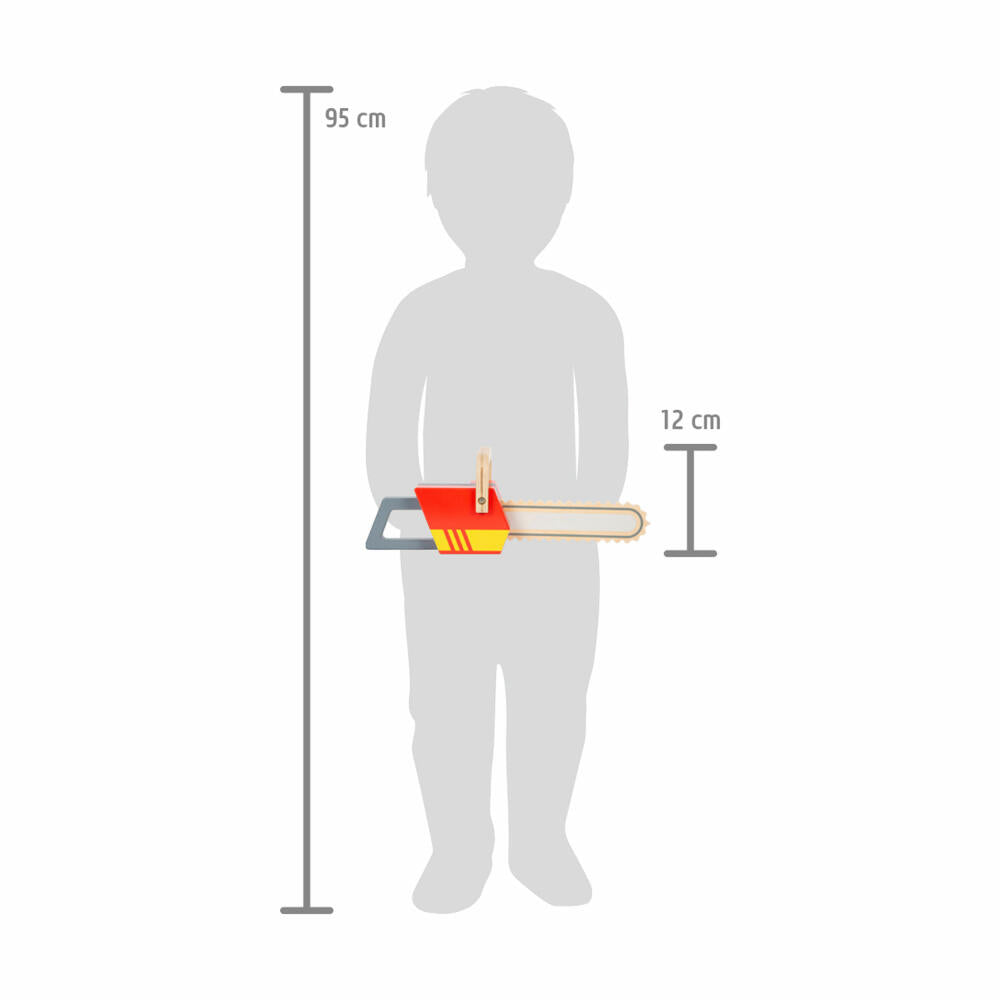Legler Toy Chainsaw, Play Tool, Fire Brigade Accessory, from 3 years, 12362