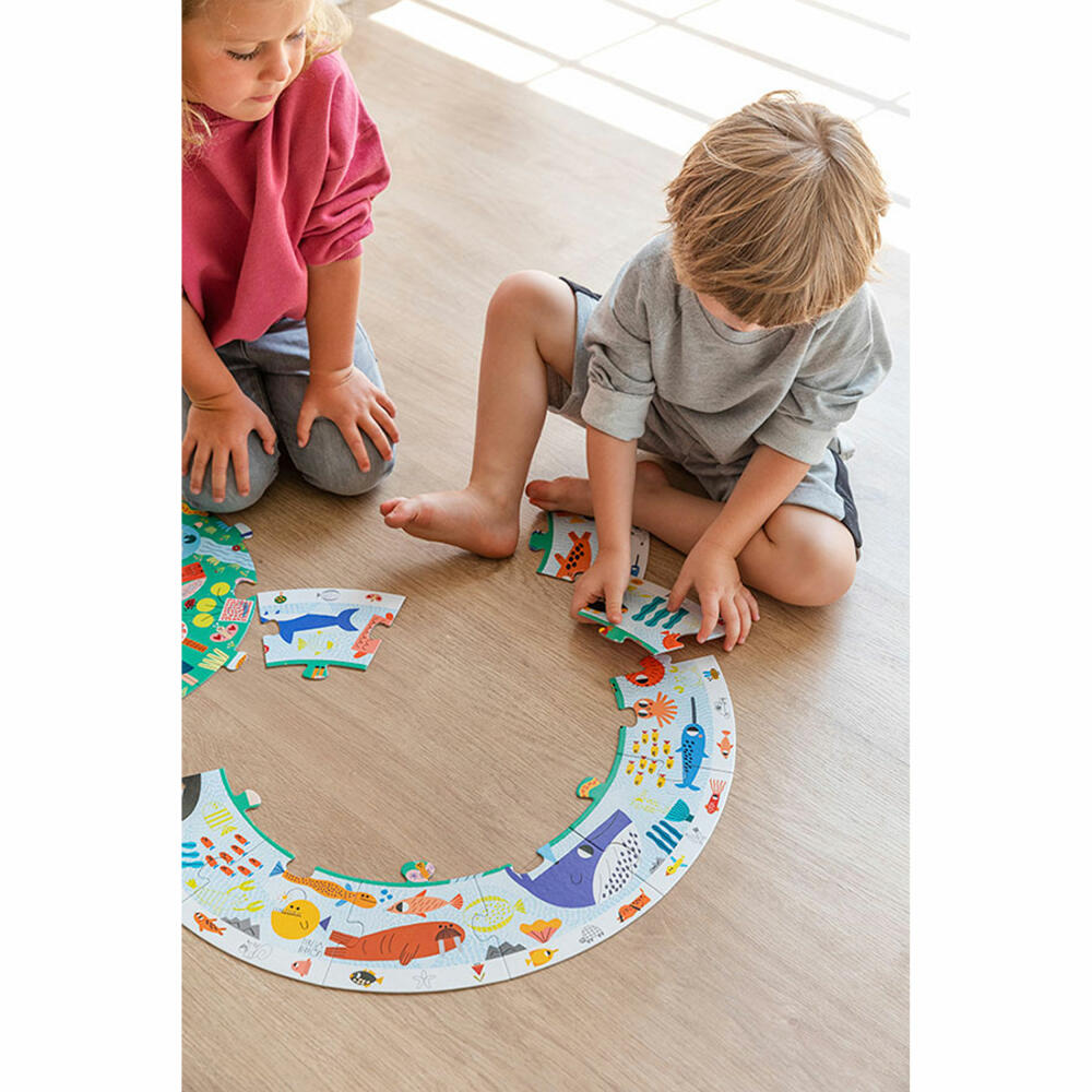 Jumbo Spiele GOULA XXL-Puzzle Tiere entdecken, Kinderpuzzle, Legespiel, Kinder Puzzles, 53177