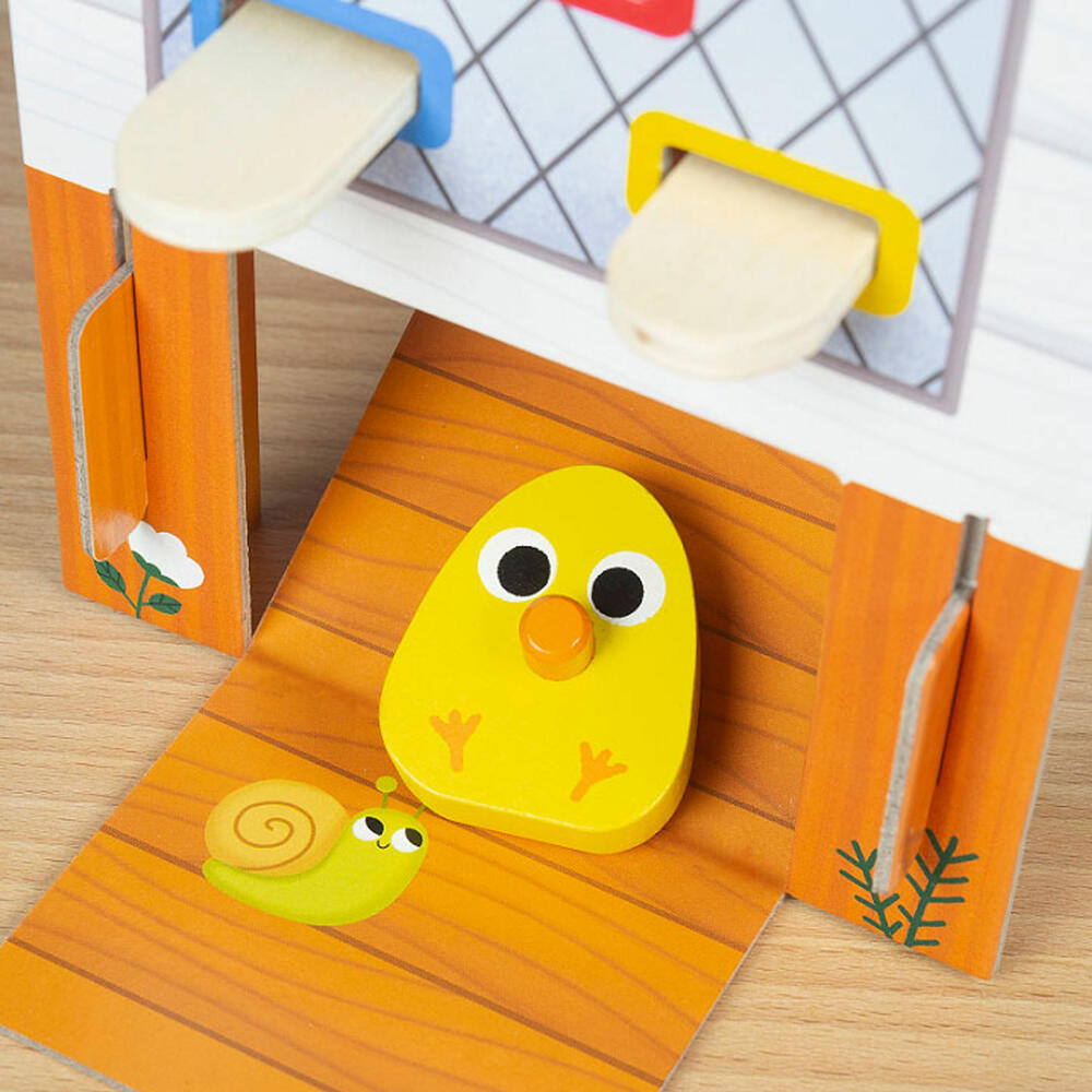 Jumbo Games GOULA Happy Chicks Happy Chicken, Children's Game, Family Game, Children's Game, 53170