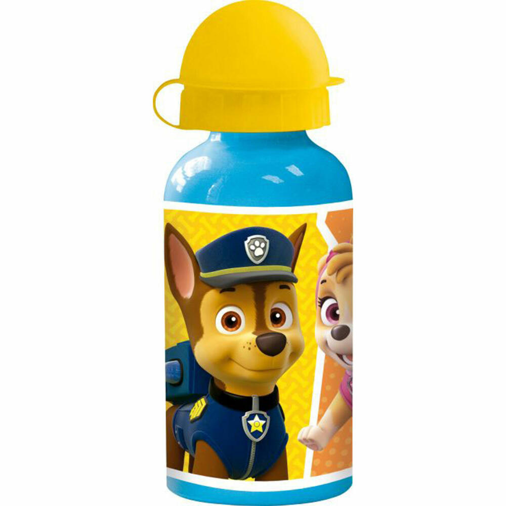 p:os 25290 Paw Patrol aluminum bottle, 400 ml