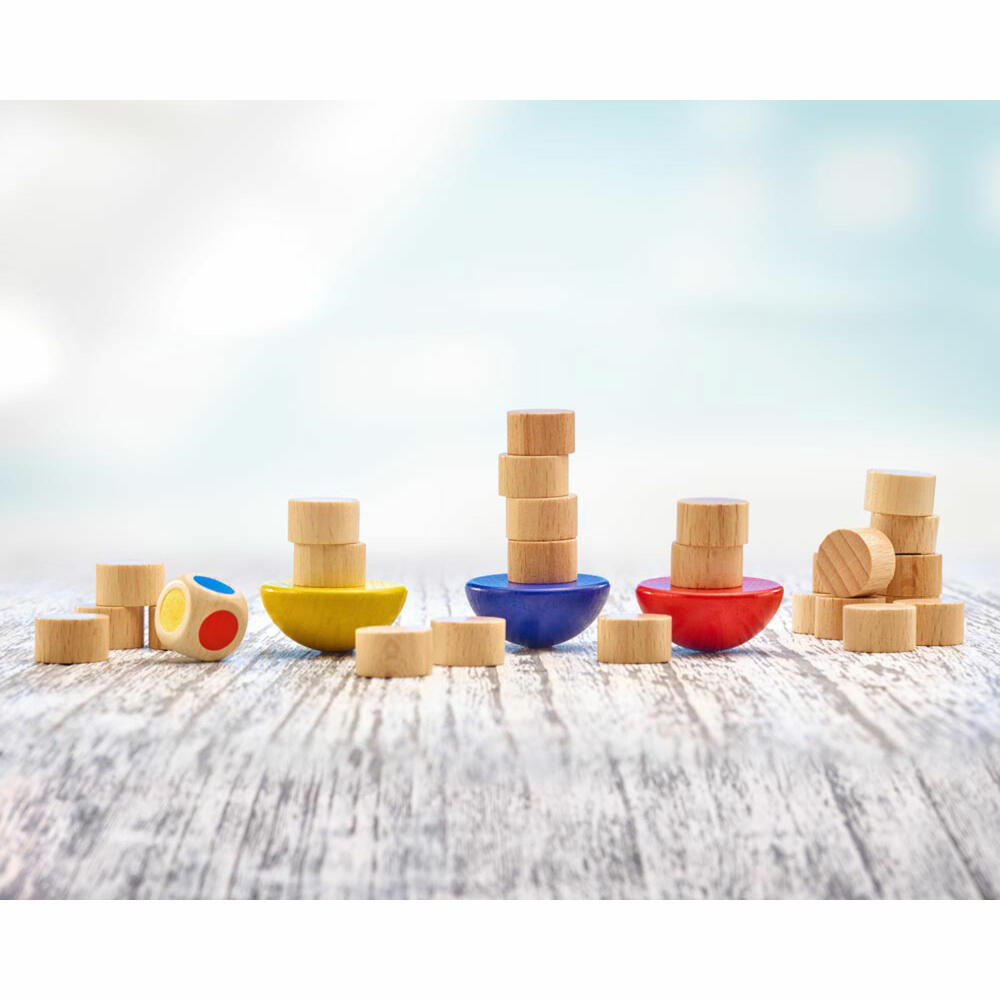 Selecta Spielzeug Balance, Motorik Spiel, Kinderspiel, Kinderspielzeug, Holz, 20 cm, 63001