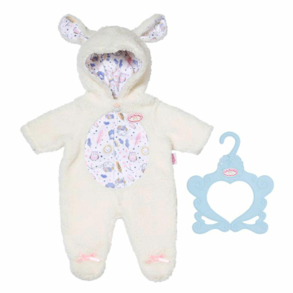 Zapf Creation Baby Annabell cuddly suit sheep, doll clothes, clothes doll, 43 cm, 709825