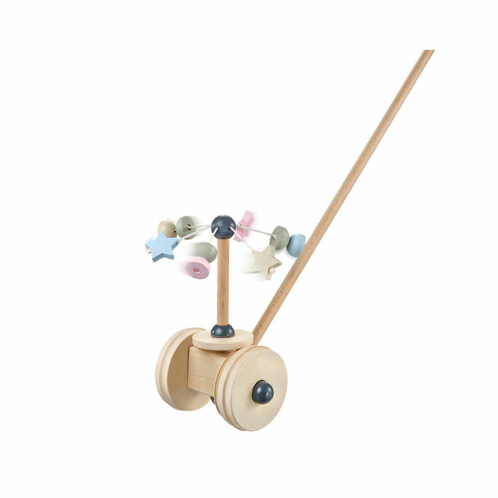 Selecta toy star carousel sliding figure, sliding figure, toddler game, toddler toy, wood, 20 cm, 64018