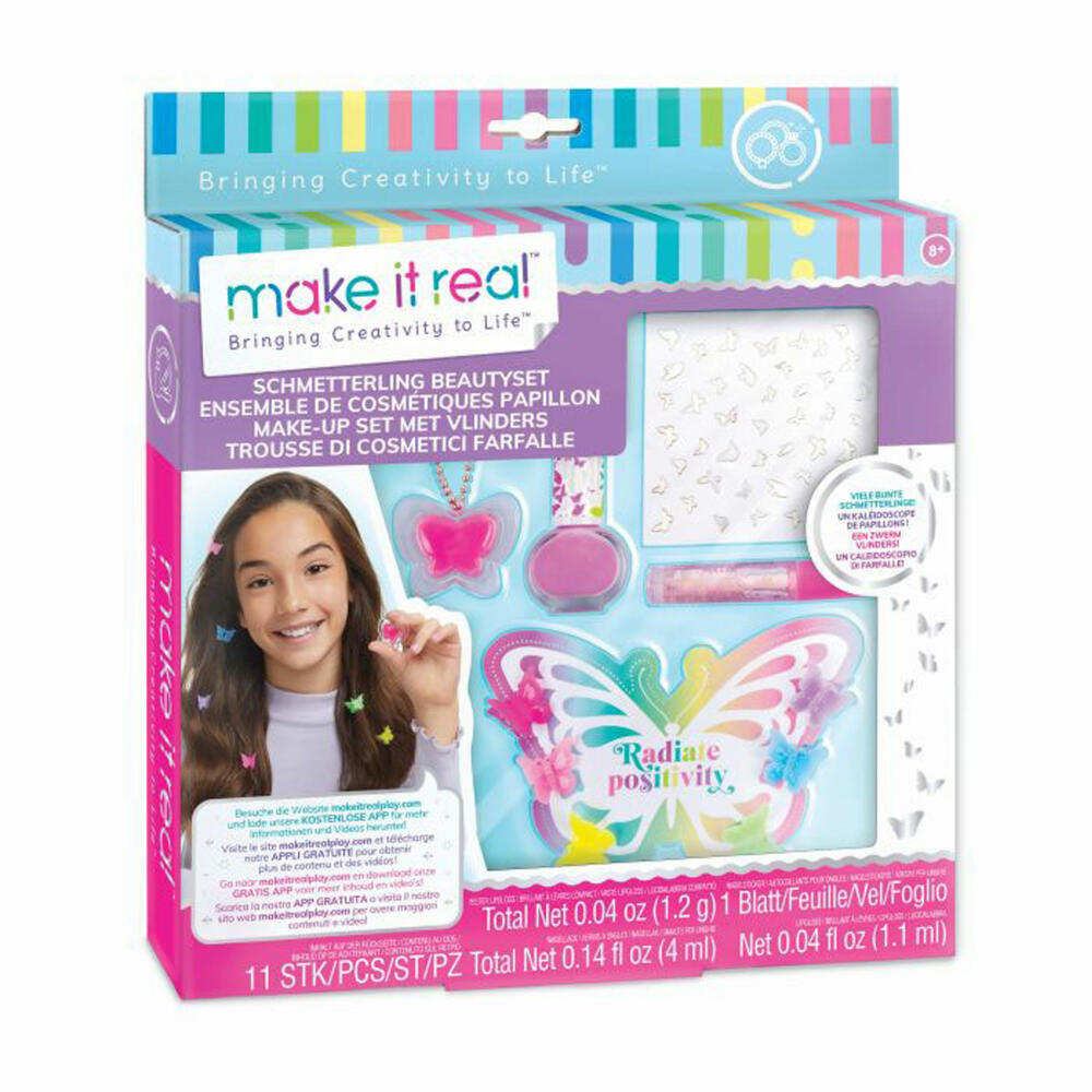 Make it real butterfly beauty set