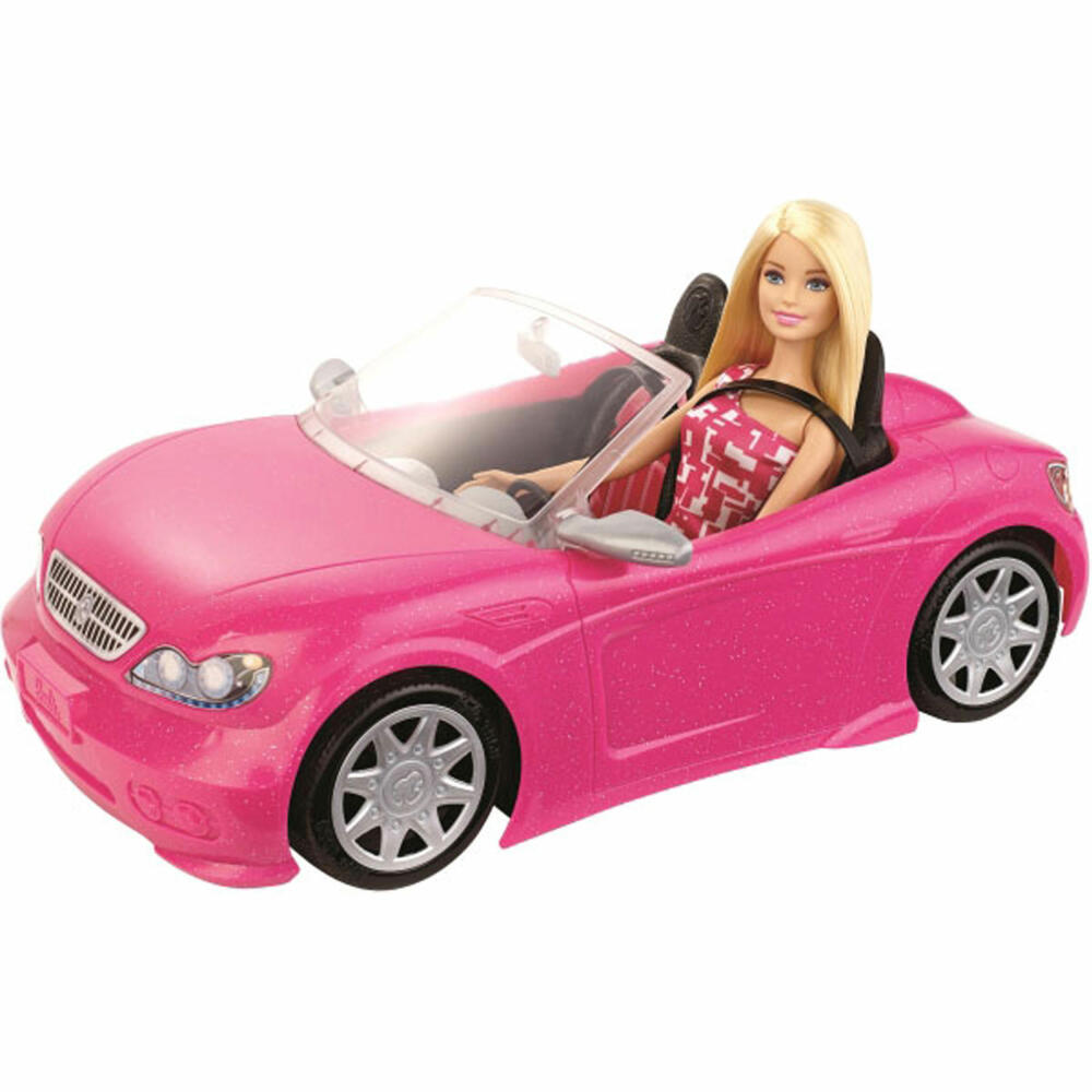 Mattel Barbie Glam Cabrio & Puppe