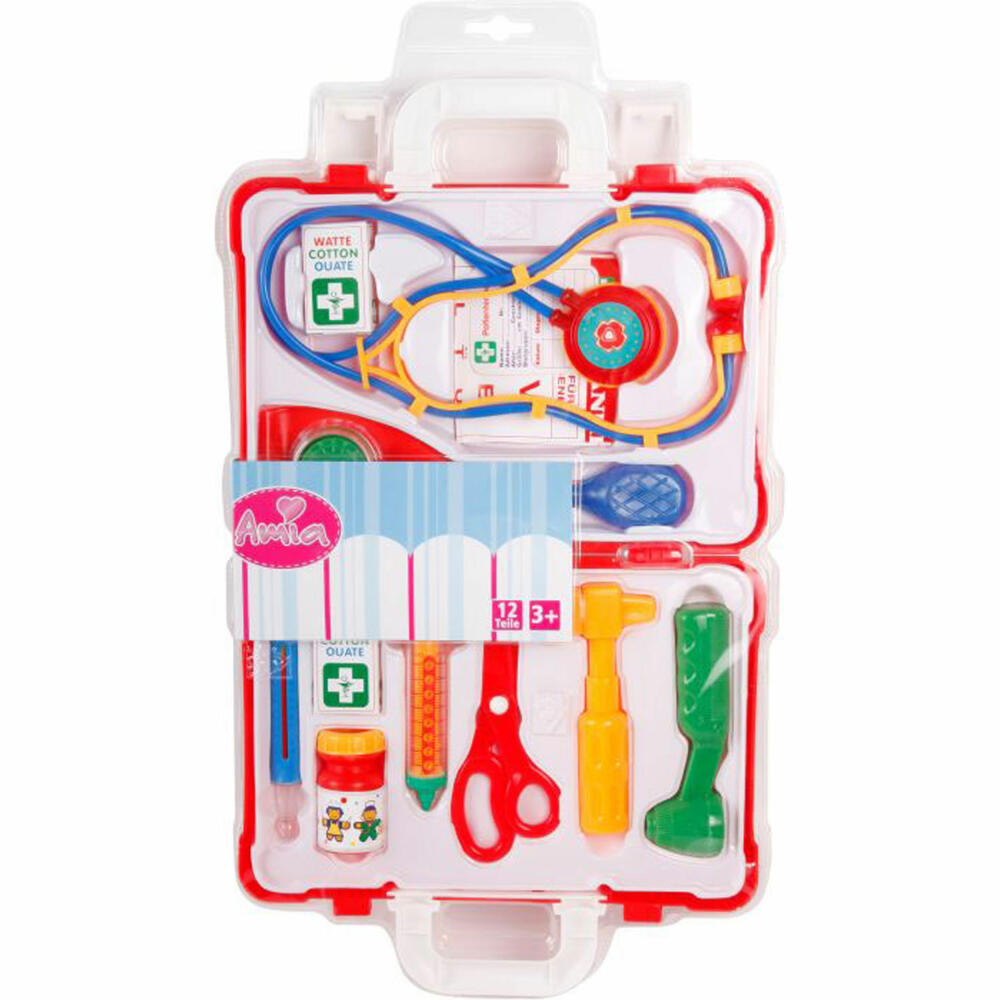 Amia Doctor Case with Accessories, 12 Pieces