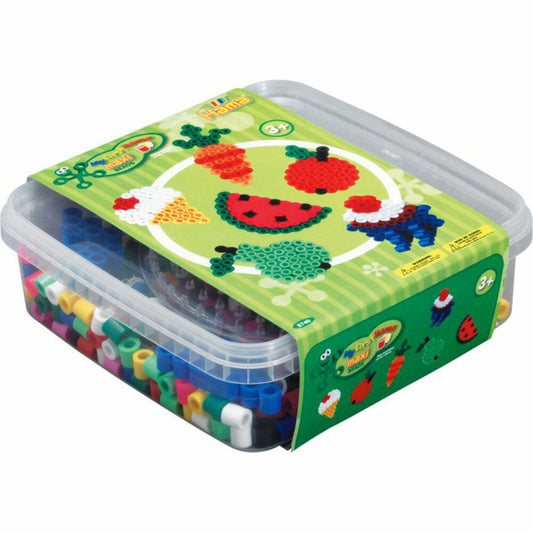Hama Bügelperlen Maxi - Essensbox - 1 Stiftplatte Kreis, 600 Perlen