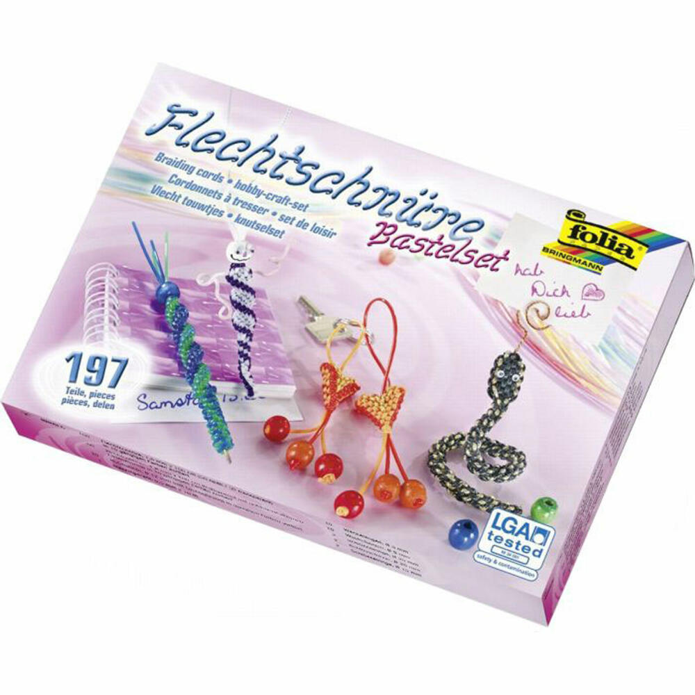 Folia - Scoubidous craft set 197 pieces