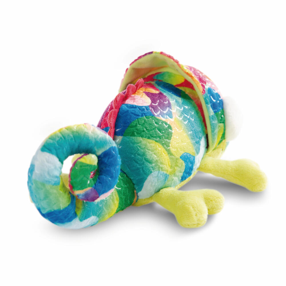 NICI Green Spring Summer Chamäleon Candymon Liegend, Kuscheltier, Plüschtier, Stofftier, 25 cm, 48958