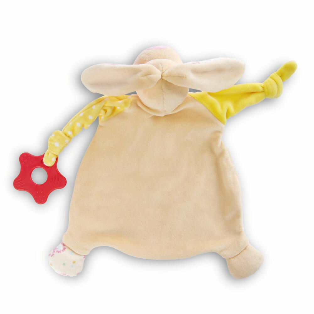NICI My First NICI Schmusetuch Hase, Schnuffeltuch, Kuscheltuch, Polyester, 25 x 25 cm, 48891