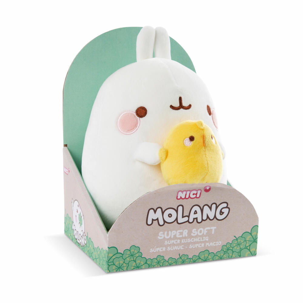 NICI MOLANG with Piu Piu, in gift packaging, cuddly toy, plush toy, stuffed toy, 24 cm, 48877