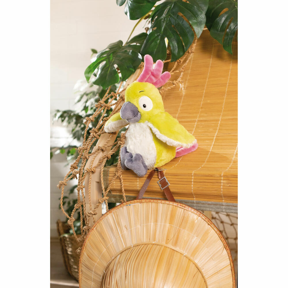 NICI Green Spring Summer Kakadu Jaya Schlenkernd, Kuscheltier, Plüschtier, Stofftier, 25 cm, 48957