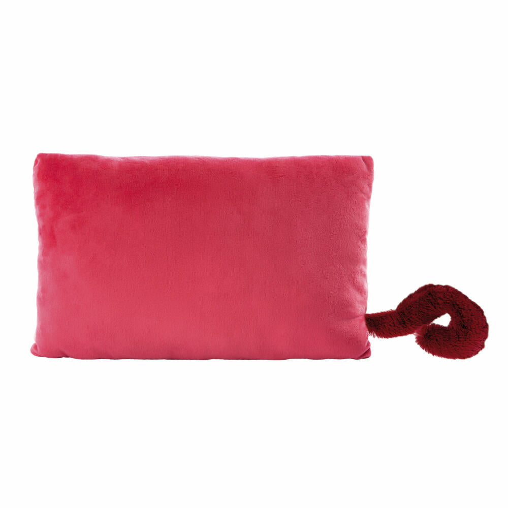 NICI Green Spring Summer Affe Tuula Kissen, Kopfkissen, Kuschelkissen, Dekokissen, 43 x 25 cm, 48965