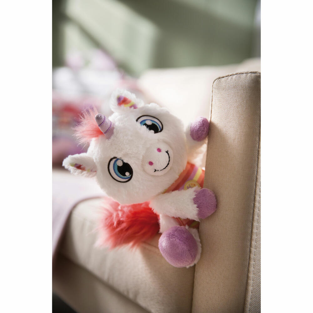 NICI Schlafmützen Einhorn Myala Kissen, Kopfkissen, Kuschelkissen, Dekokissen, 43 x 25 cm, 48888