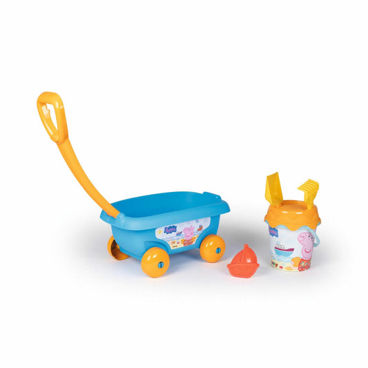Smoby Peppa Handcart, Sand Toy, Bucket, Shovel, Toy, 7600867021