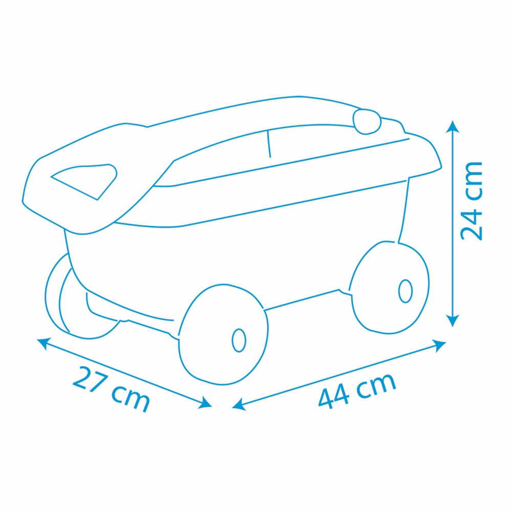 Smoby Spidey Handcart, Sand Toy, Bucket, Shovel, Toy, 7600867020